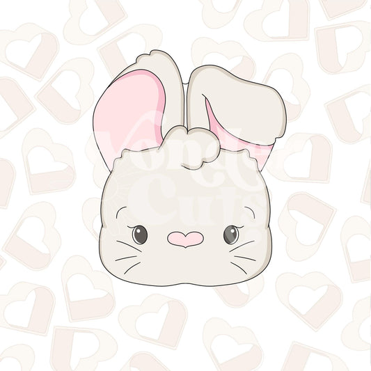 2025 Bunny with Floppy Ear Cookie Cutter