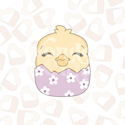 Chubby Chick in Egg Cookie Cutter