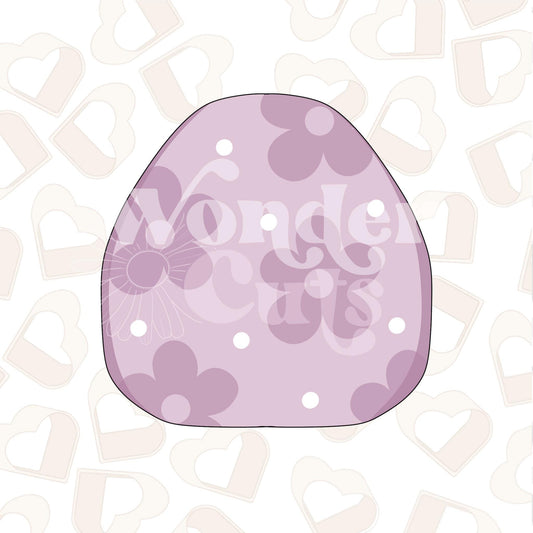 Chubby Easter Egg Cookie Cutter