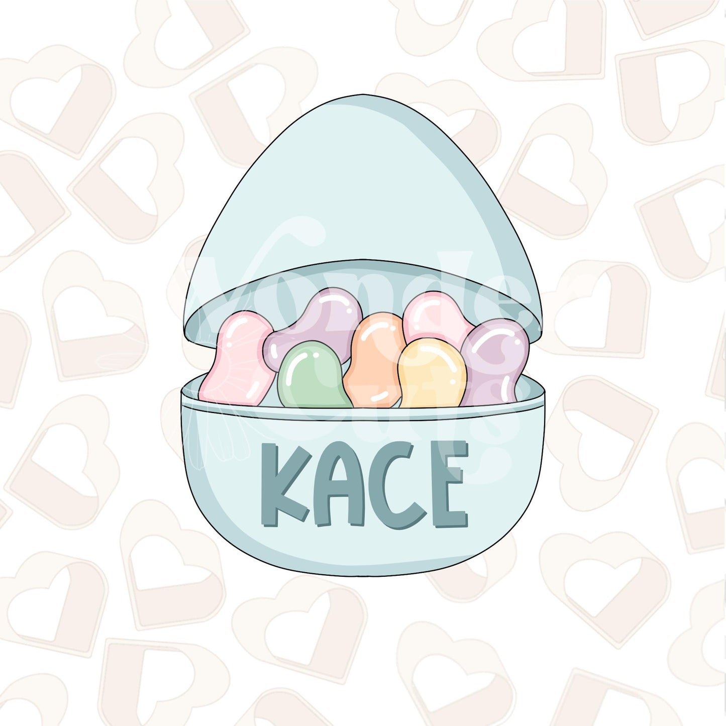 Candy Egg Cookie Cutter