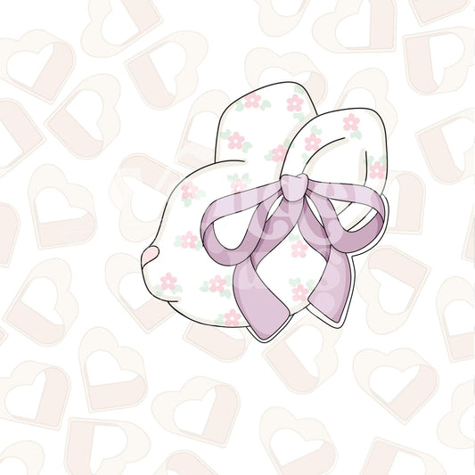 Coquette Bunny Cookie Cutter