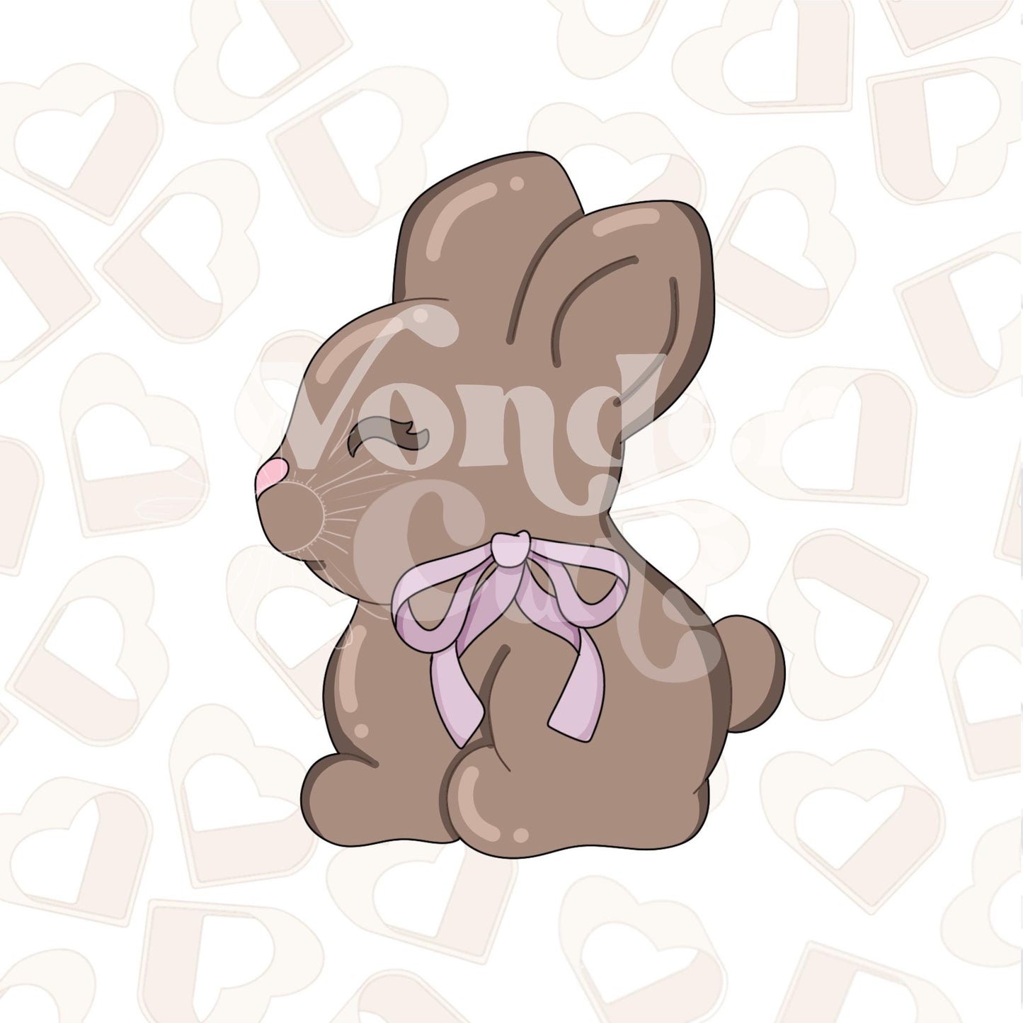 Chocolate Bunny Cookie Cutter