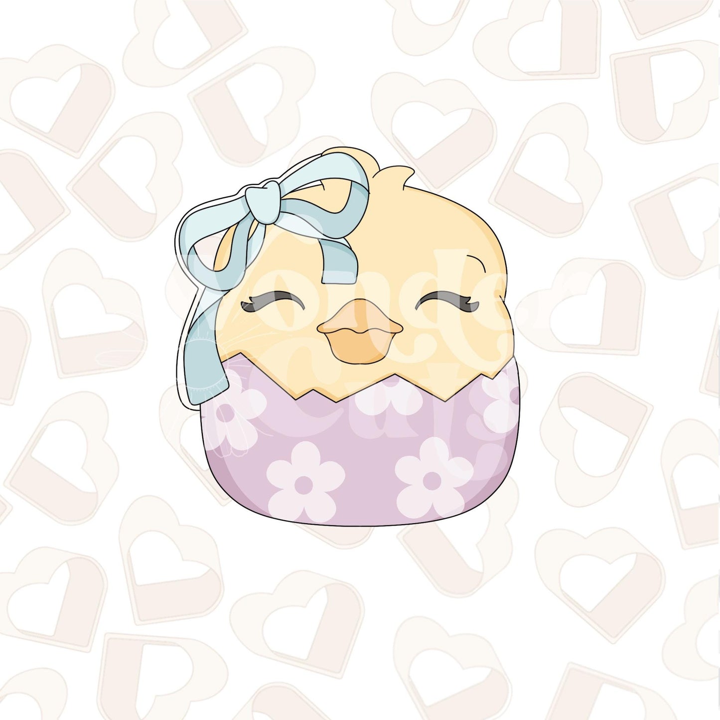 Coquette Chick Cookie Cutter