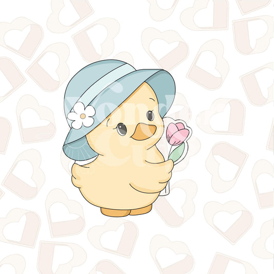 Spring Ducky Cookie Cutter