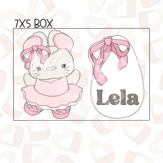Ballerina Bunny Set Cookie Cutter