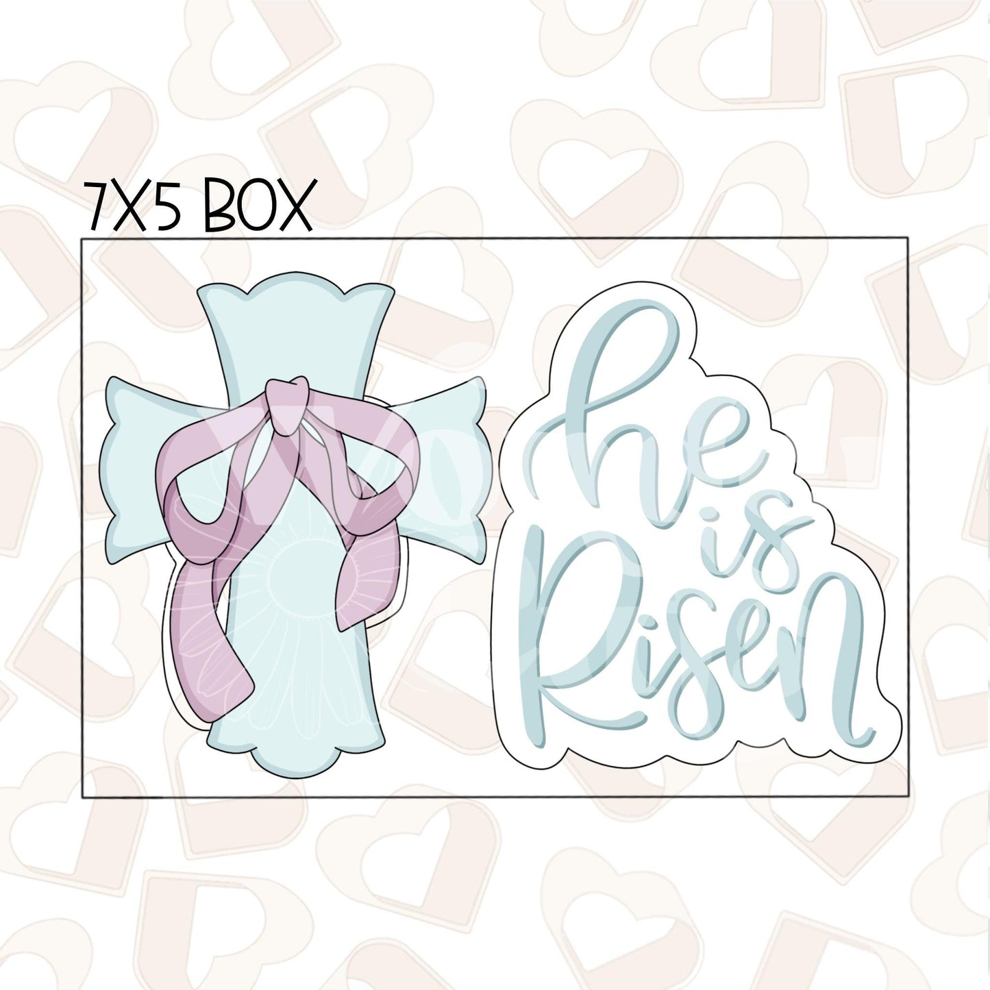 He Is Risen Set of 2 Cookie Cutter