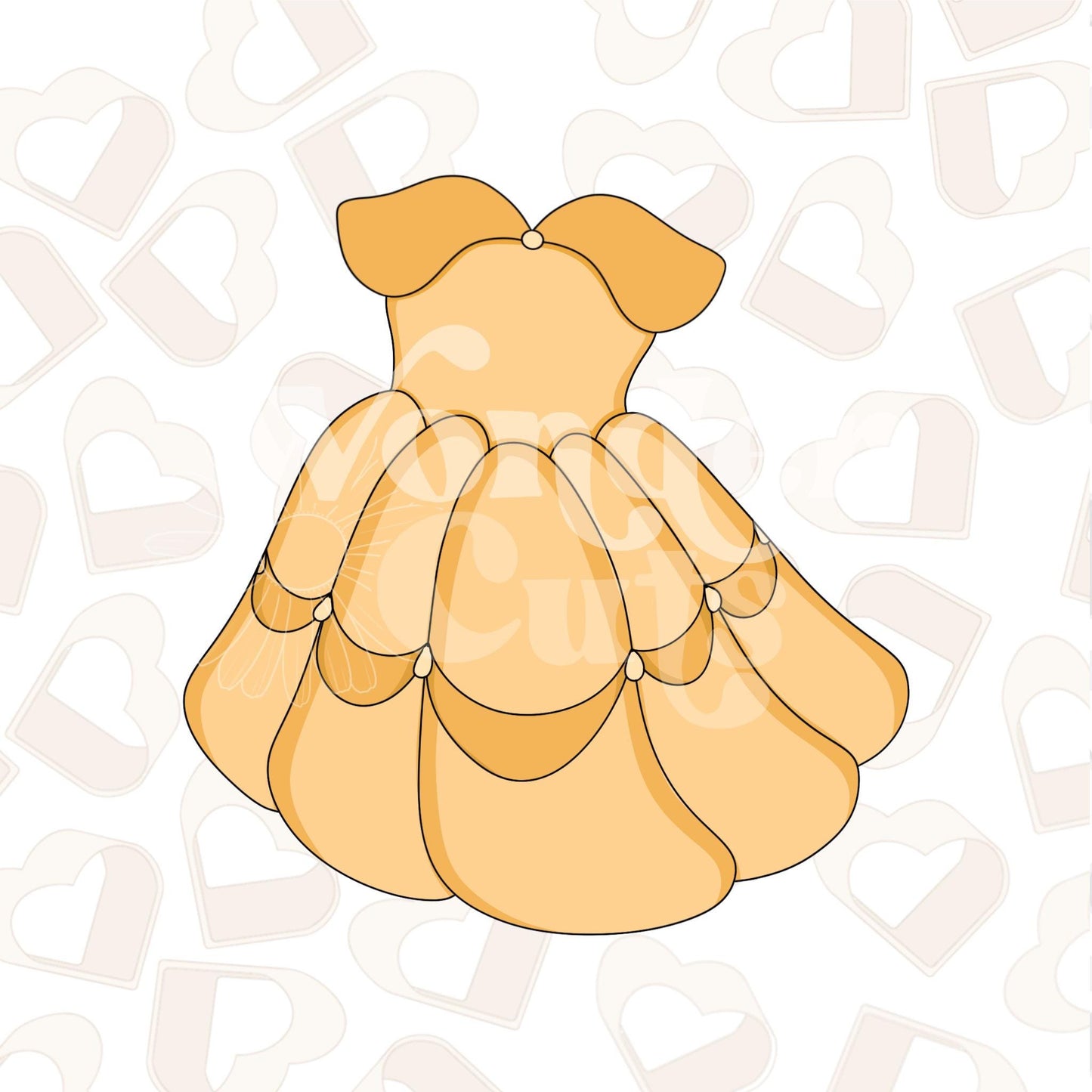 Princess Dress 1 Cookie Cutter