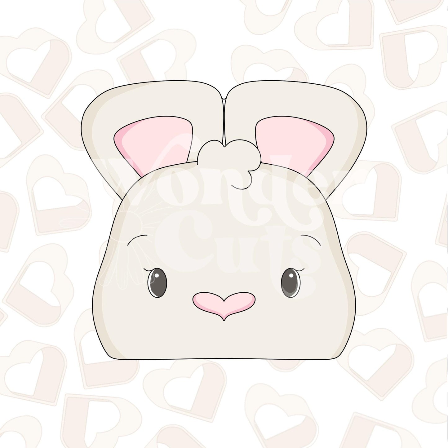 Chubby Bunny Cookie Cutter