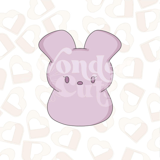 Chubby Marshmallow Bunny Cookie Cutter