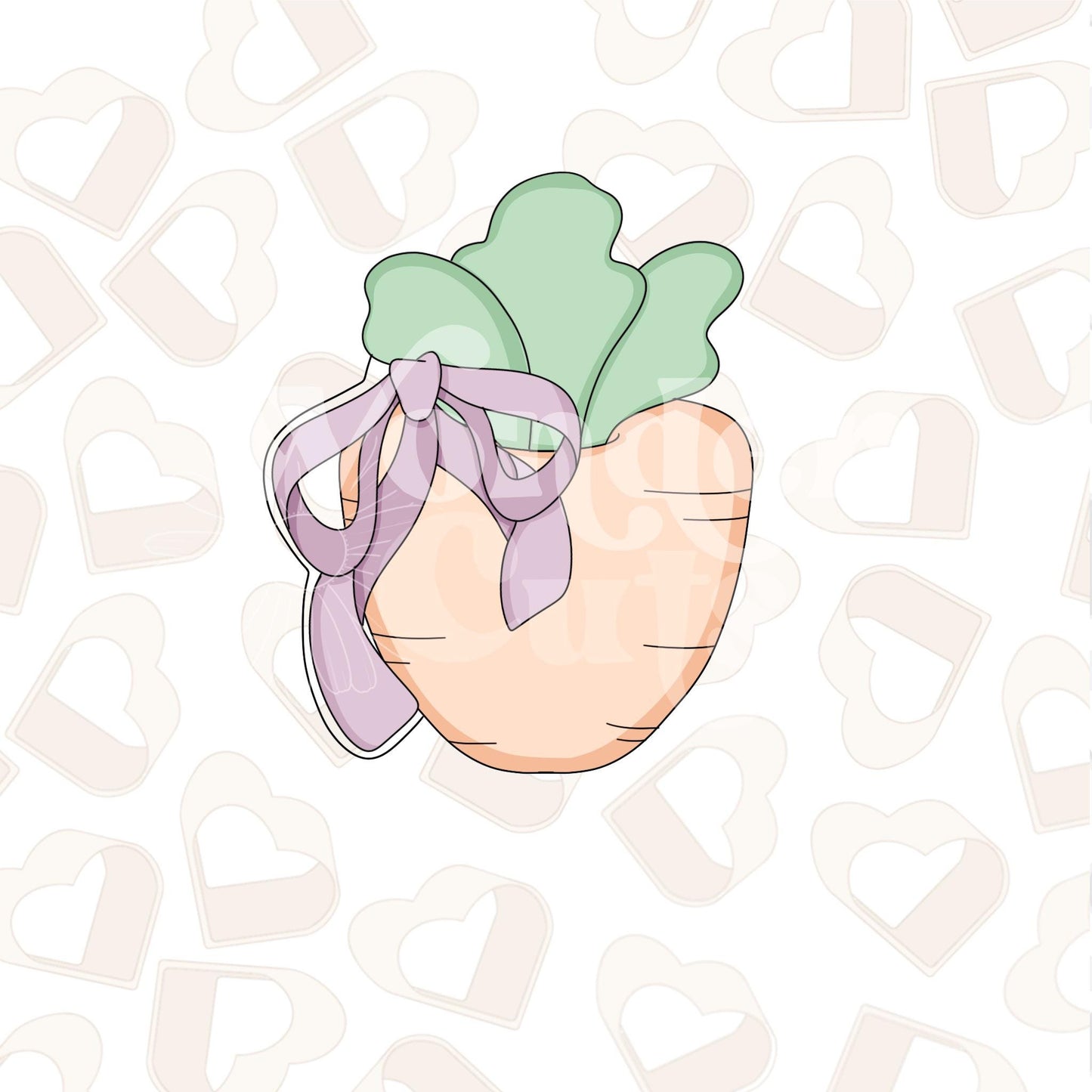 Coquette Carrot Cookie Cutter