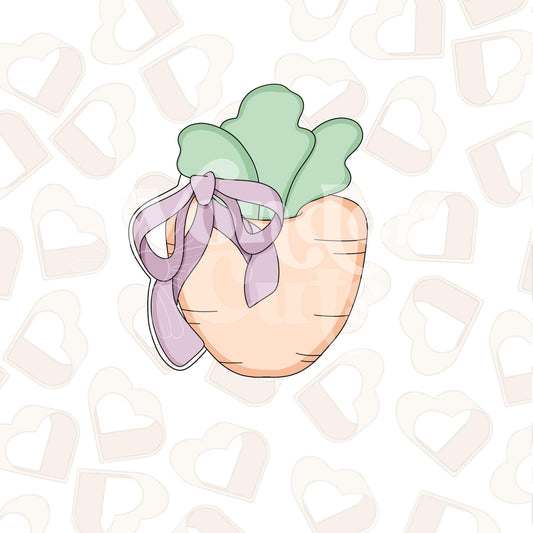 Coquette Carrot Cookie Cutter