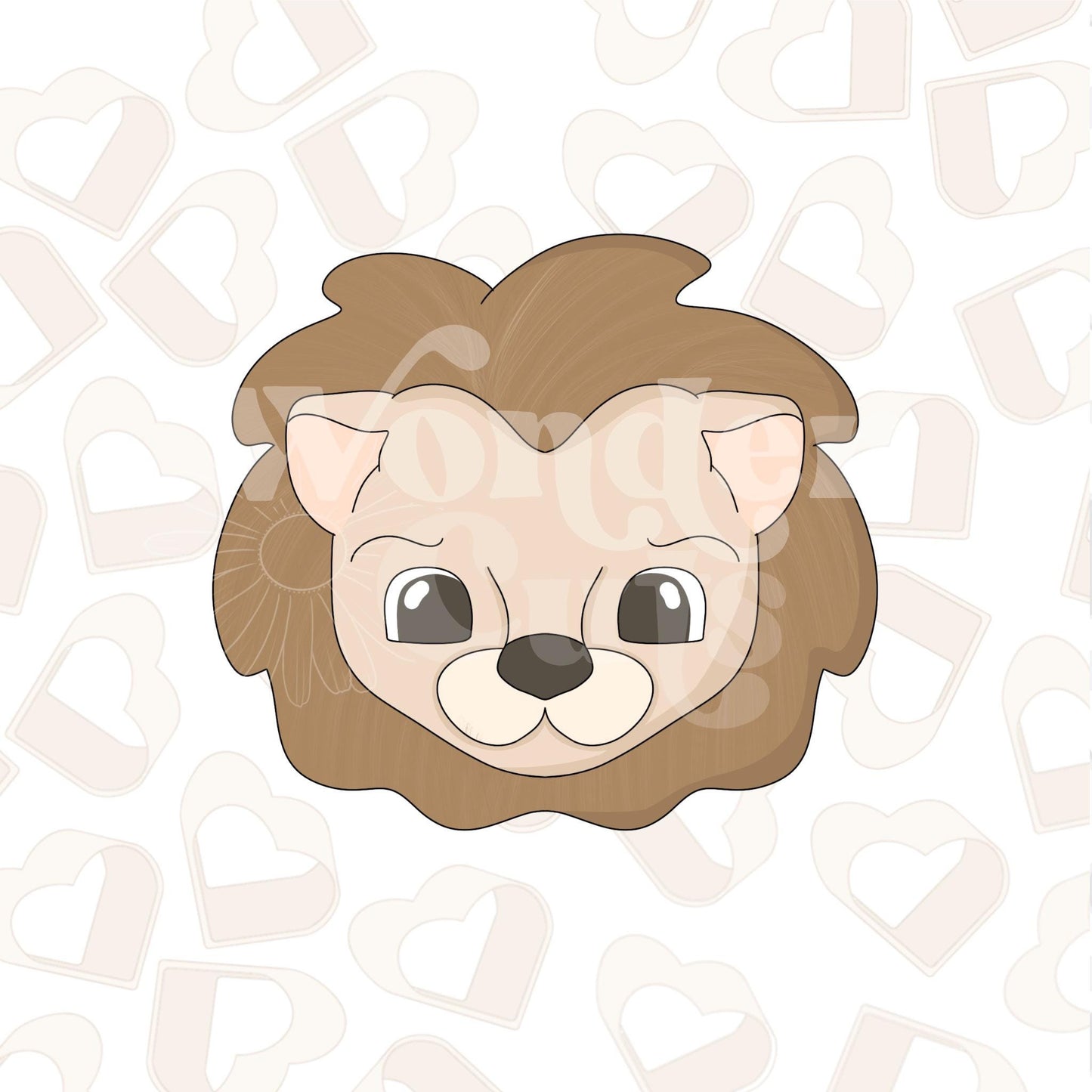 Lion Cookie Cutter