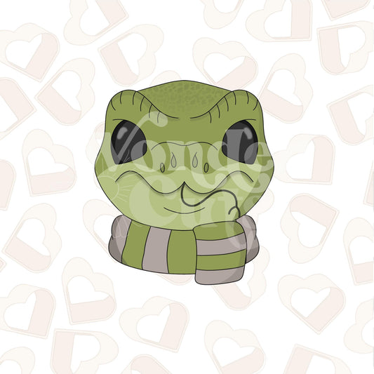 Snake with Scarf Cookie Cutter
