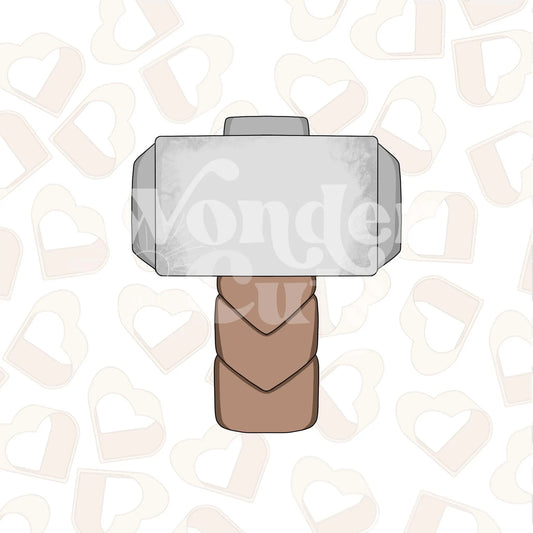 Hero Hammer Cookie Cutter