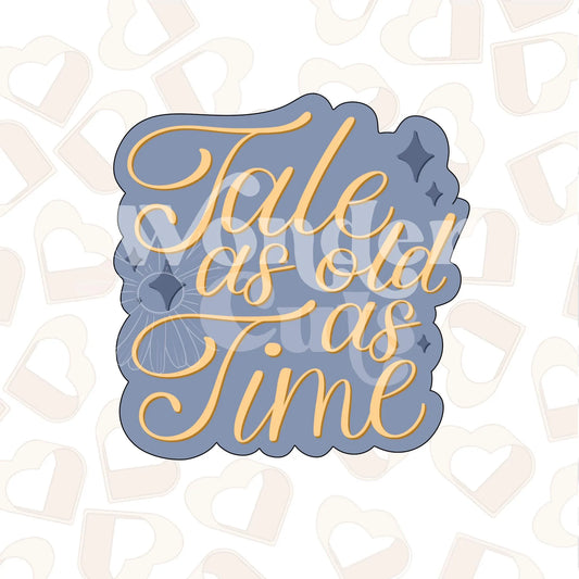Tale and Time Plaque Cookie Cutter