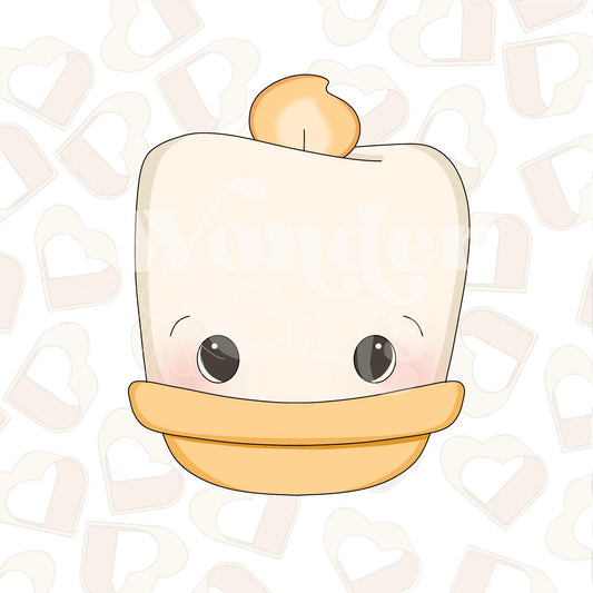 Little Candle Head Cookie Cutter