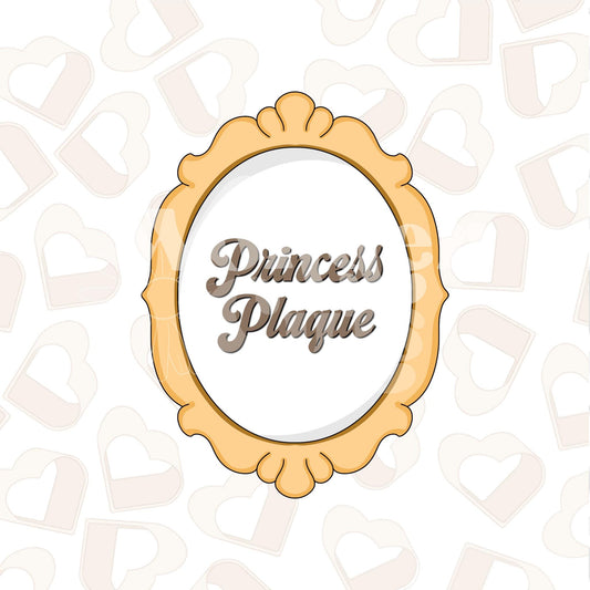 Princess Plaque Cookie Cutter