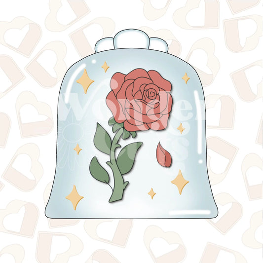 Enchanted Rose Cookie Cutter