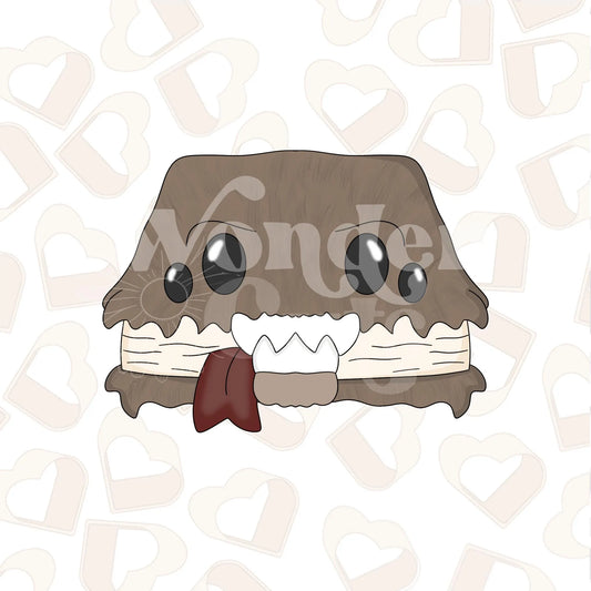 Creature Book Cookie Cutter