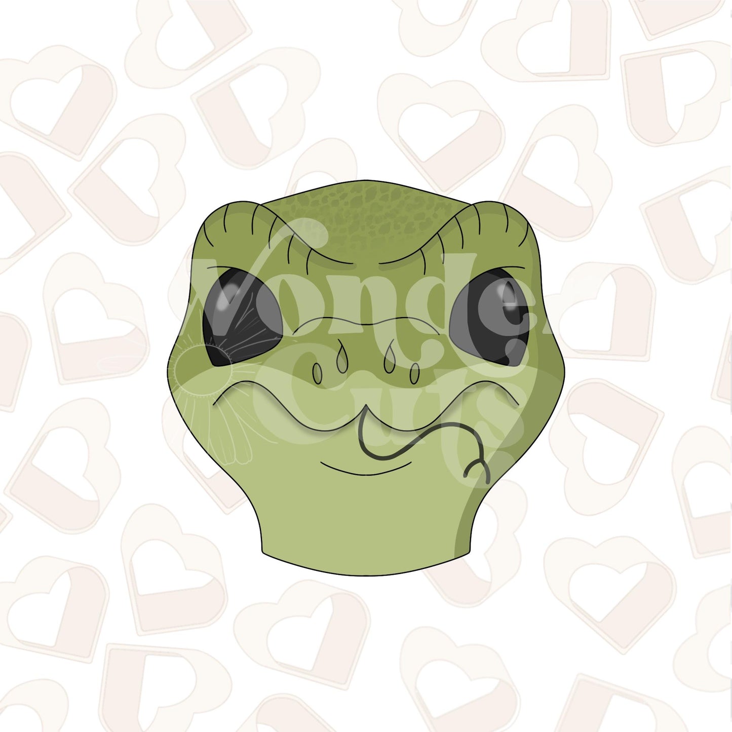 Snake Head Cookie Cutter