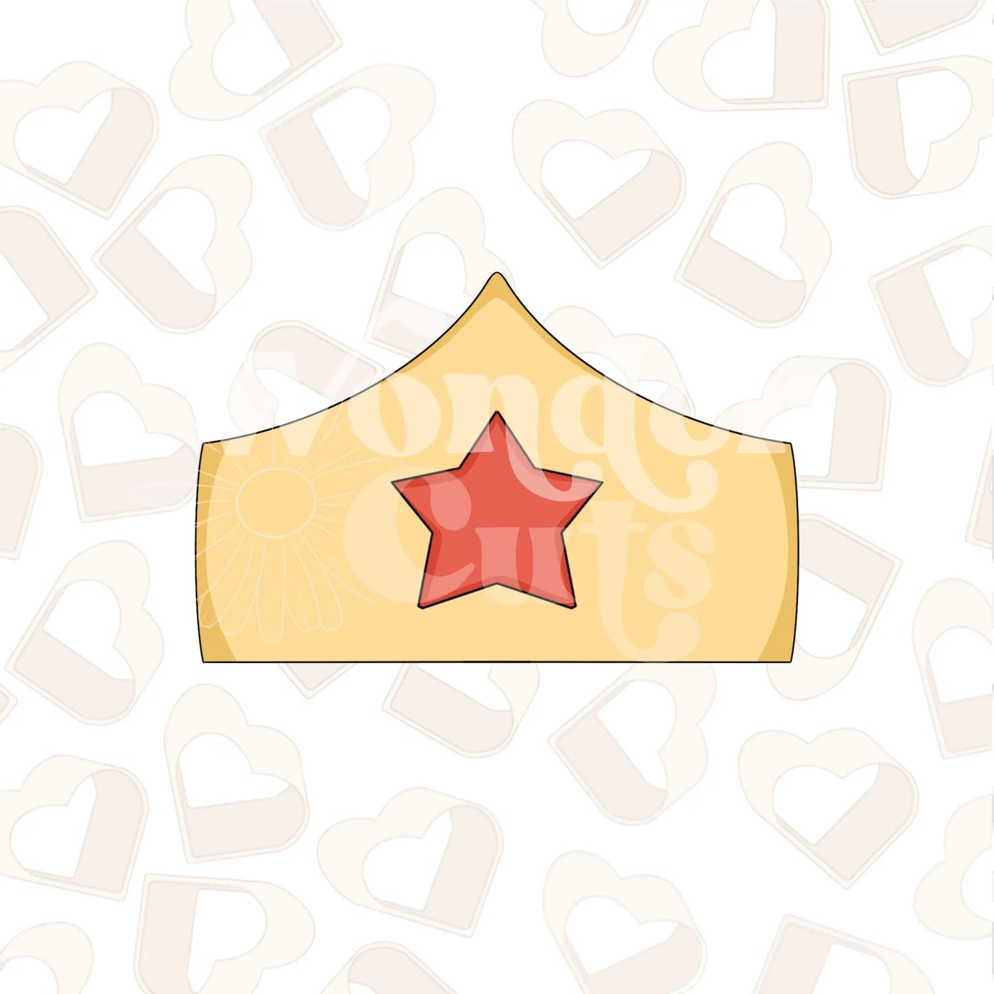 Superhero Crown Cookie Cutter