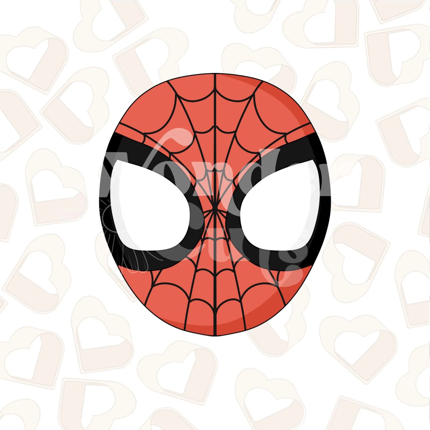 Standard Spidey Head Cookie Cutter