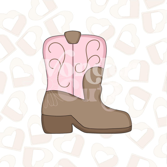 Cowboy Boot Cookie Cutter