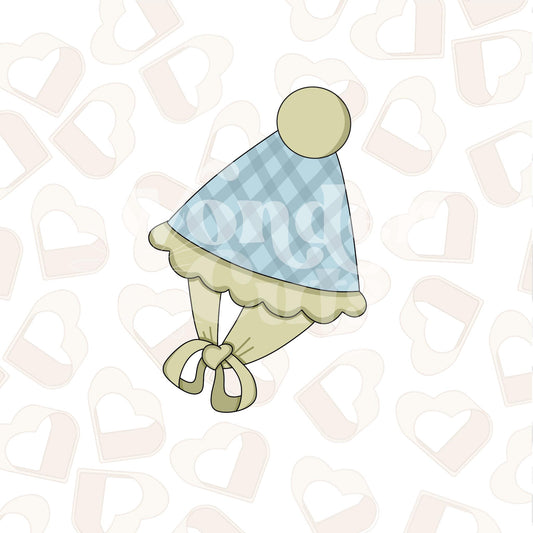 Fancy Party Hat Cookie Cutter