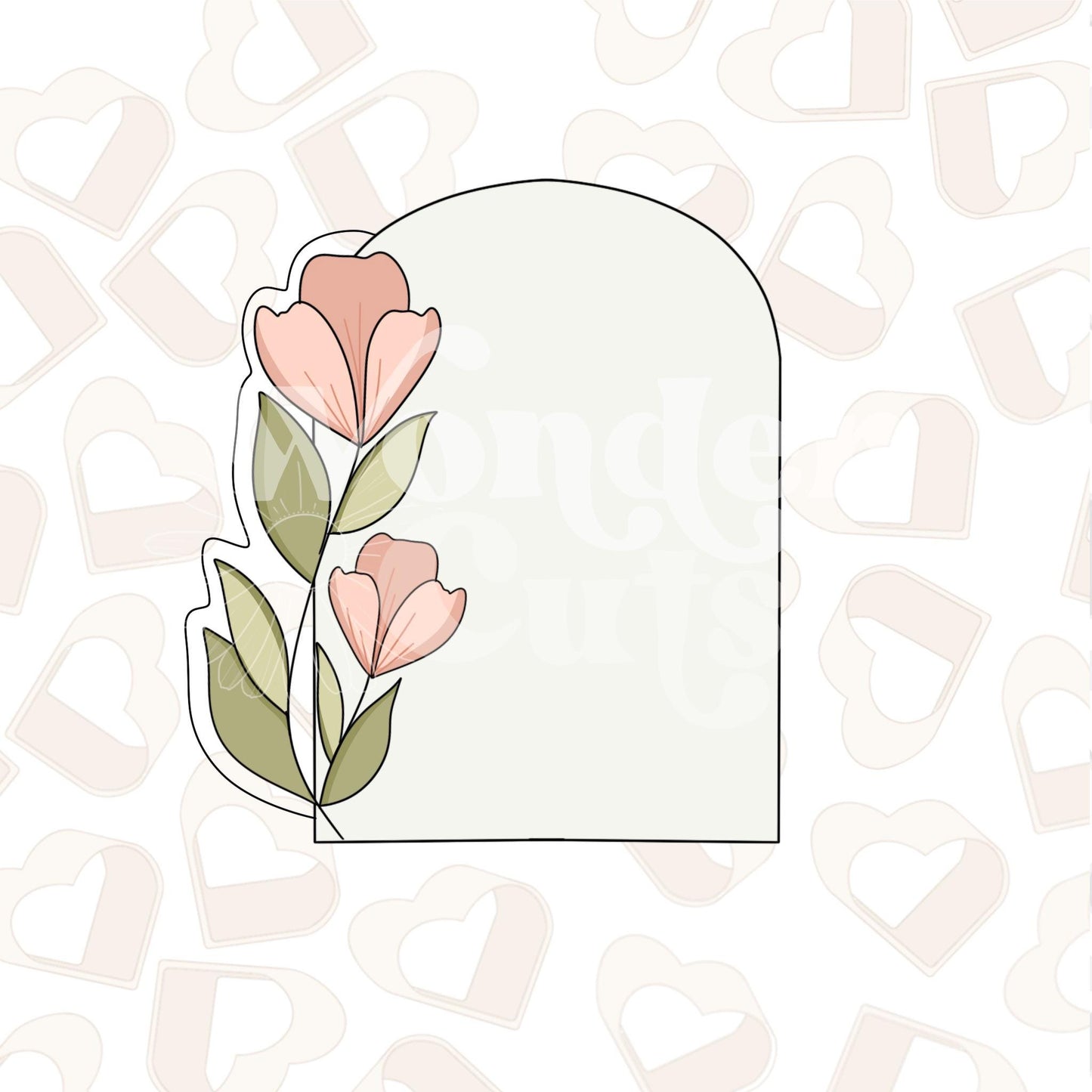 Floral Arch Cookie Cutter