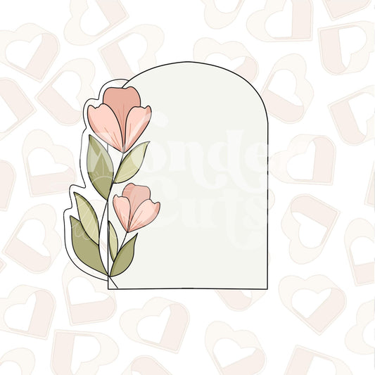 Floral Arch Cookie Cutter