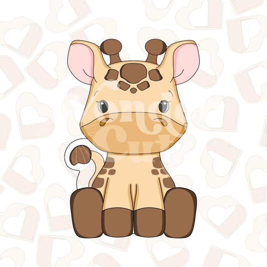 Full Body Giraffe Cookie Cutter