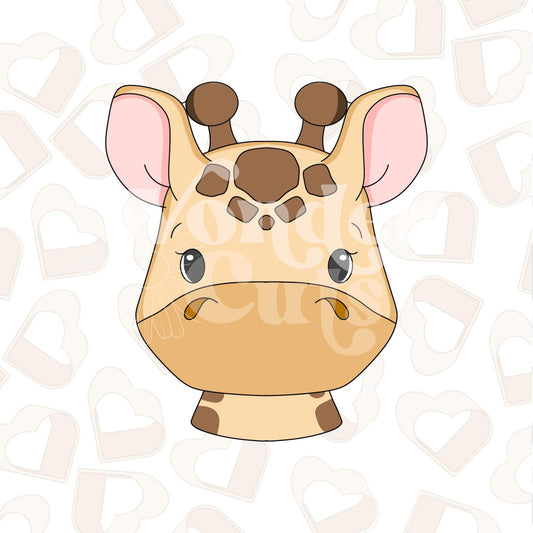 Giraffe Head Cookie Cutter