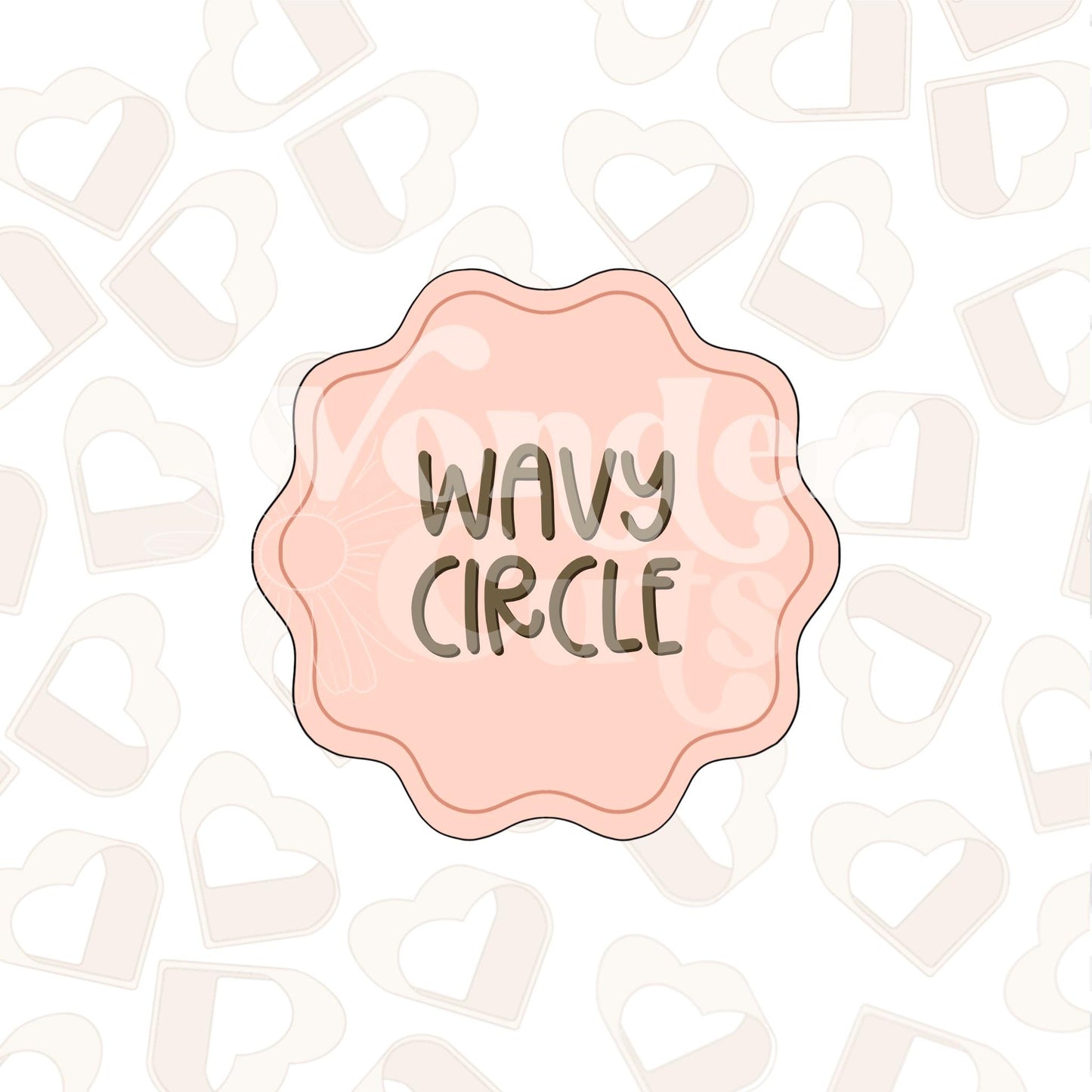 Wavy Circle Cookie Cutter