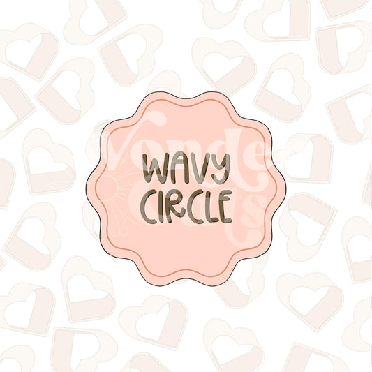 Wavy Circle Cookie Cutter