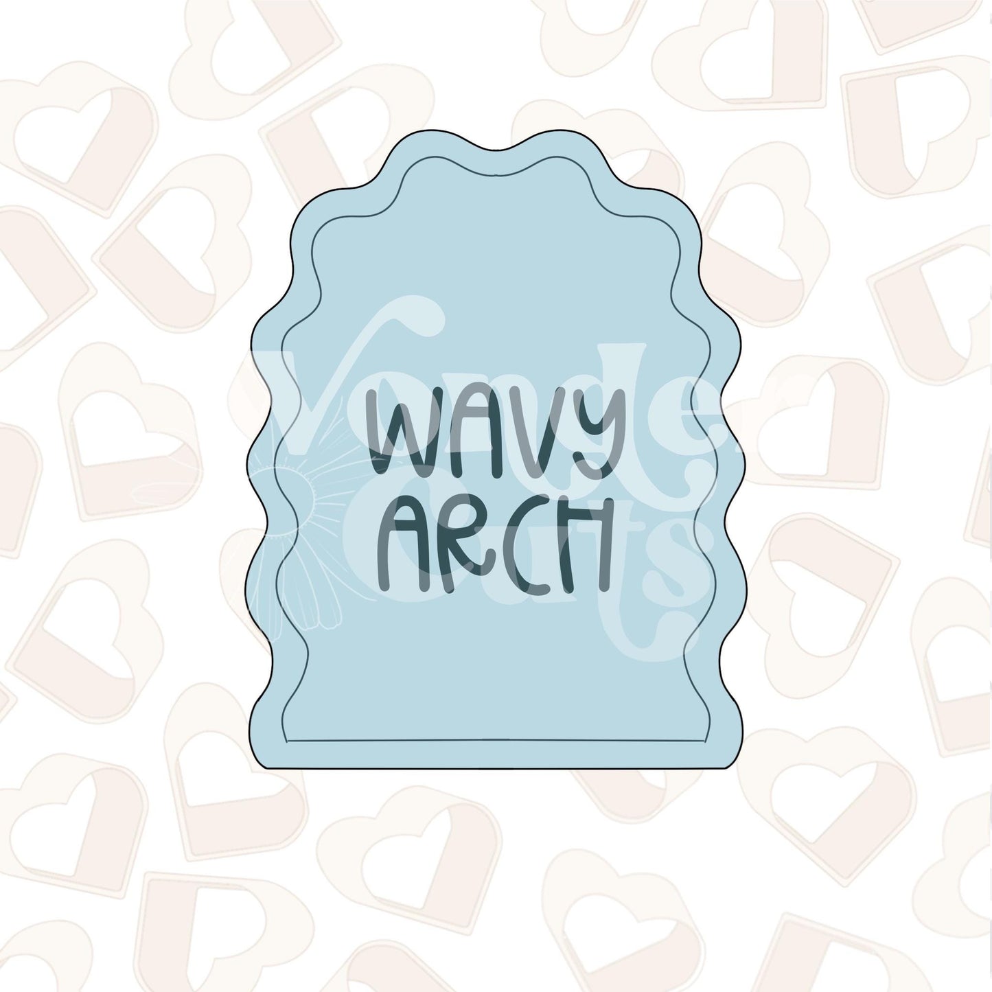 Wavy Arch Cookie Cutter