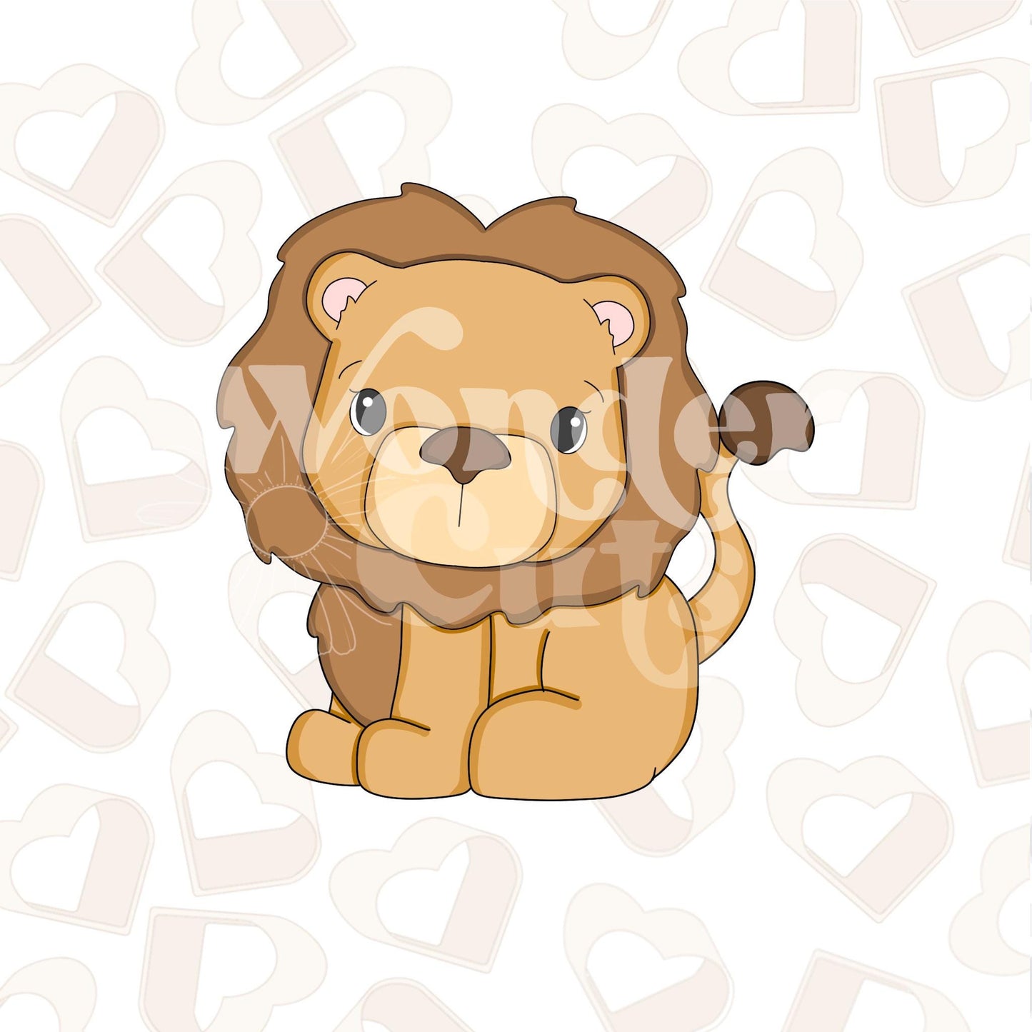 Full Body Lion Cookie Cutter