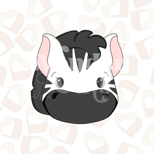 Zebra Head Cookie Cutter