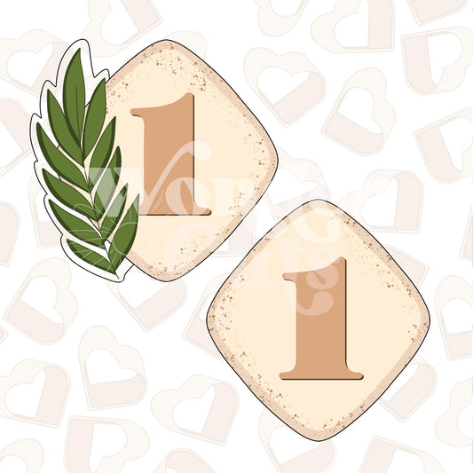 Rounded Diamond Plaque Cookie Cutter