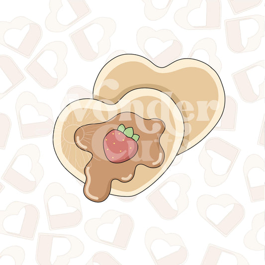 Heart Pancakes Cookie Cutter