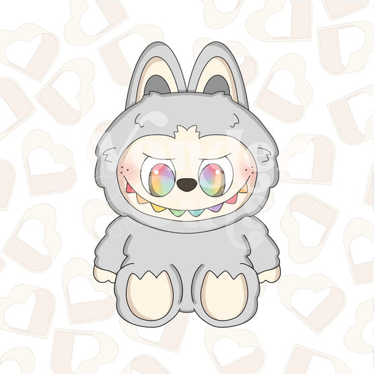 Plushy Monster 2 Cookie Cutter