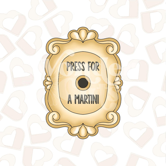 Elegant Plaque Cookie Cutter