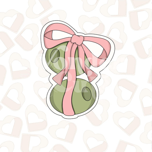 Olives with Bow Cookie Cutter