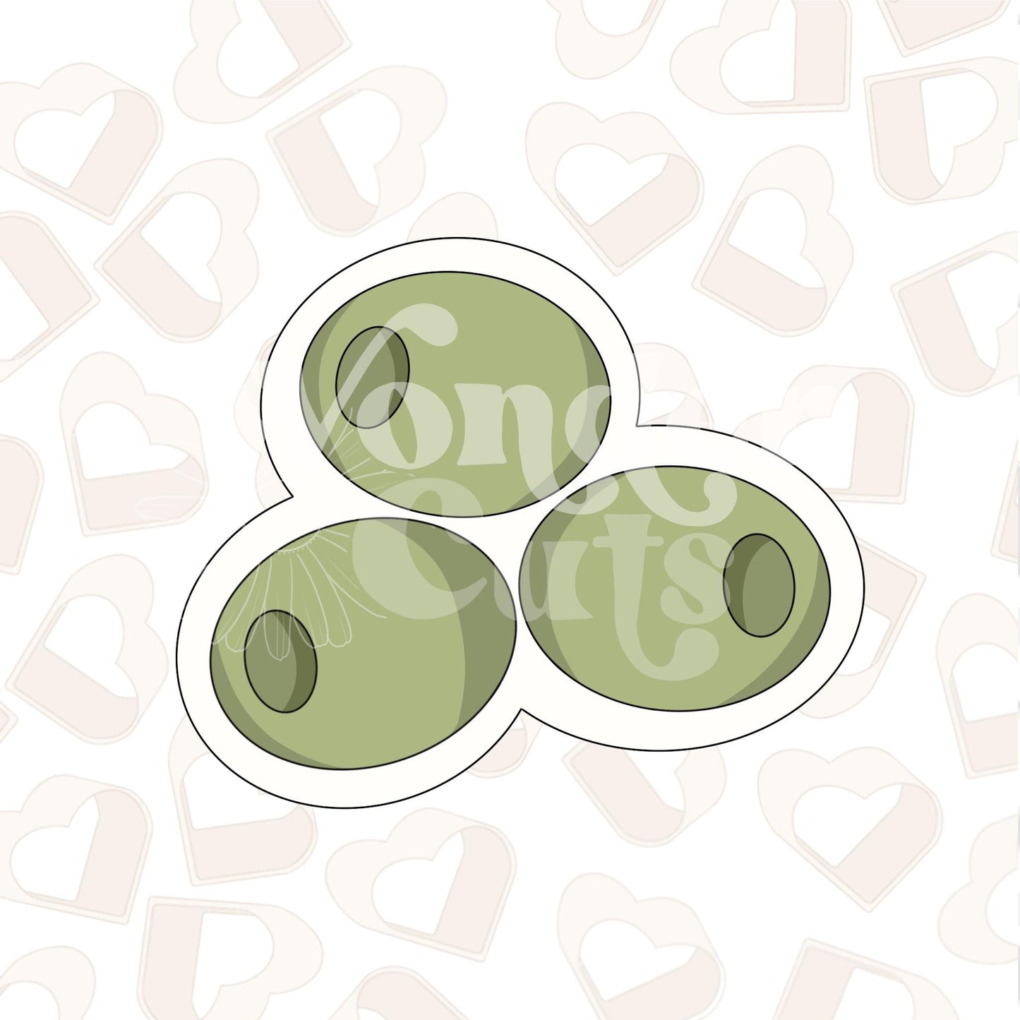 Olive Bunch Cookie Cutter