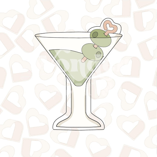 Martini Cookie Cutter