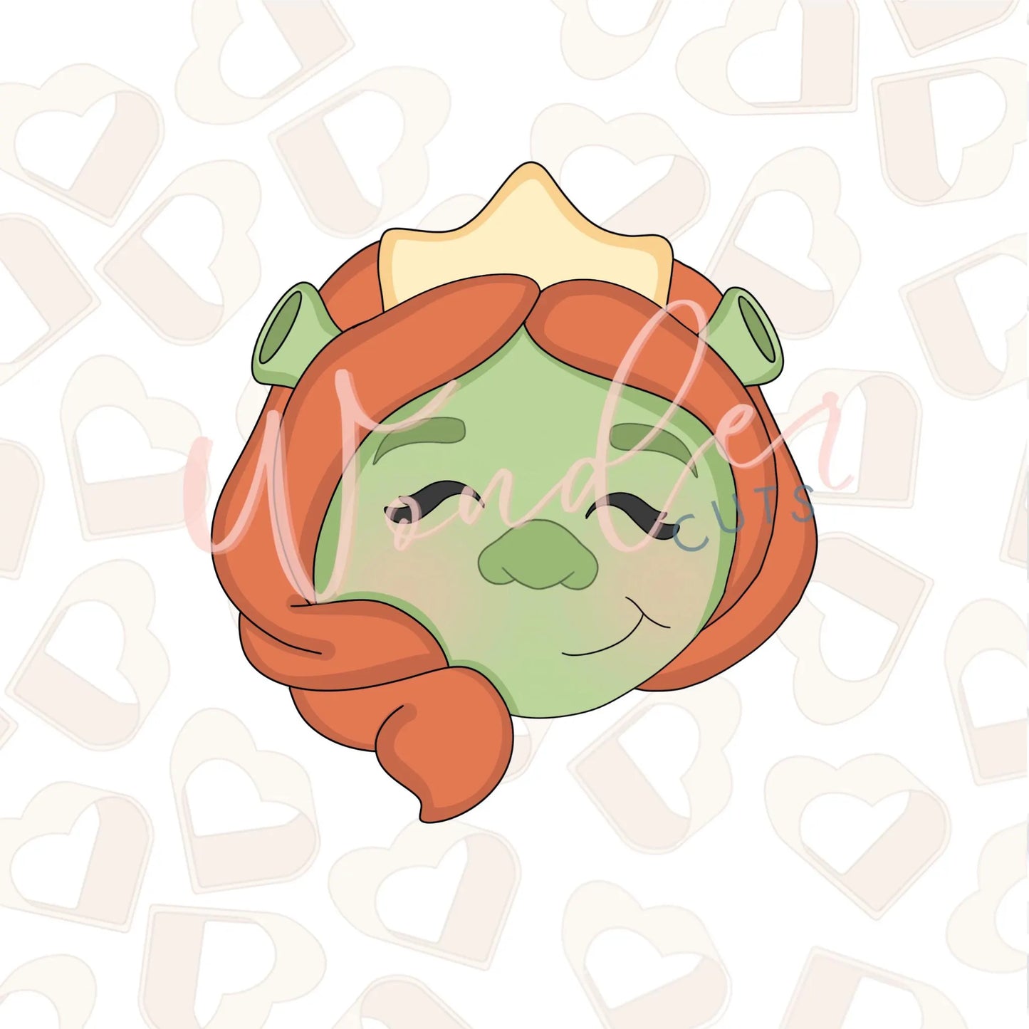 Ogre Princess Cookie Cutter