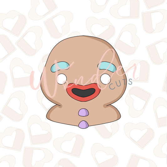 Friendly Gingerbread Cookie Cutter