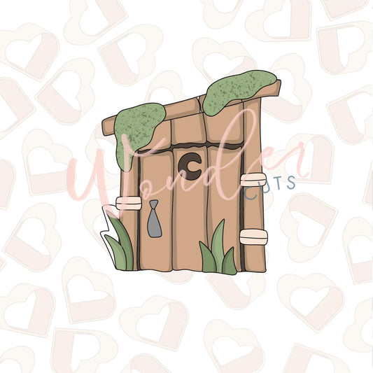 Ogre Outhouse Cookie Cutter