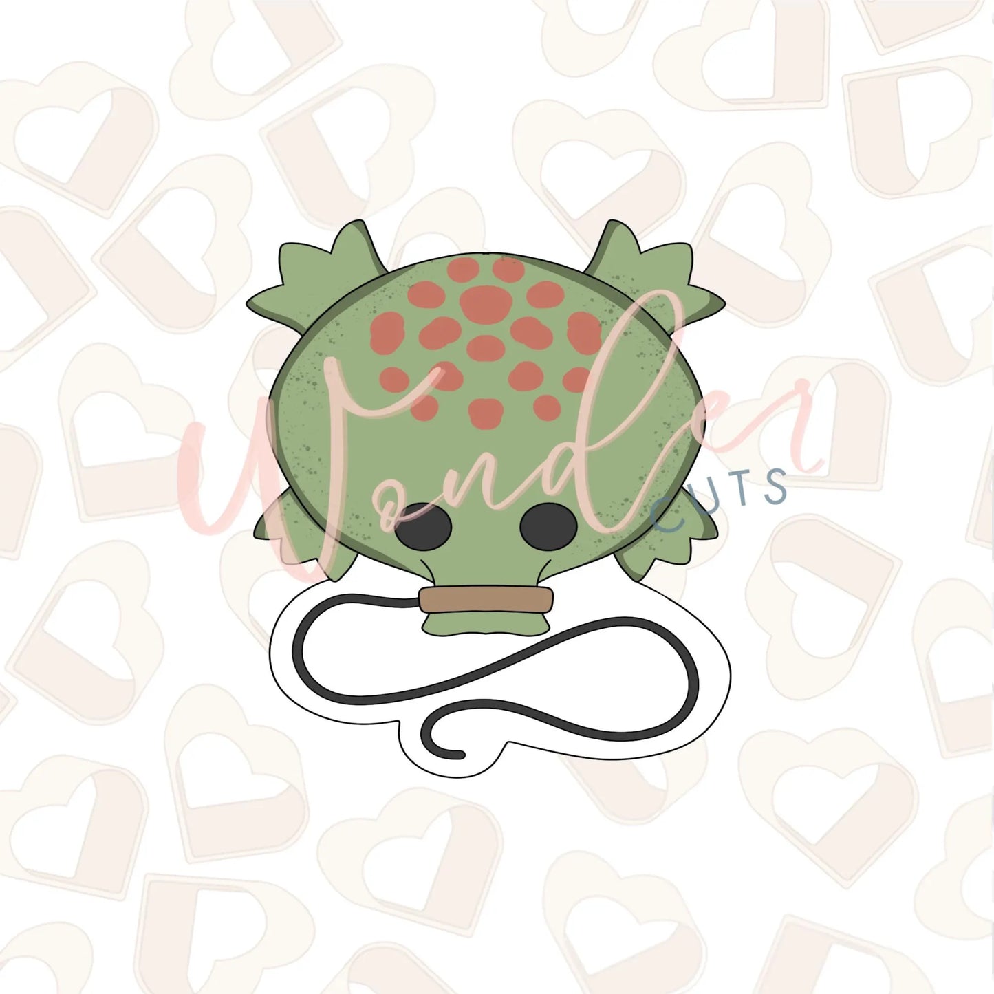 Toad Balloon Cookie Cutter
