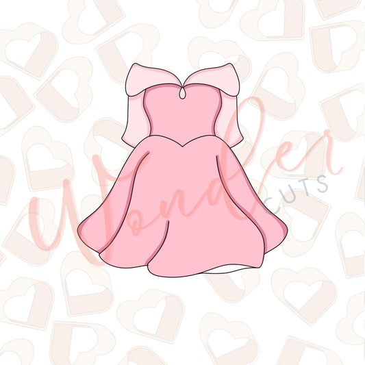 Princess Dress 5 Cookie Cutter