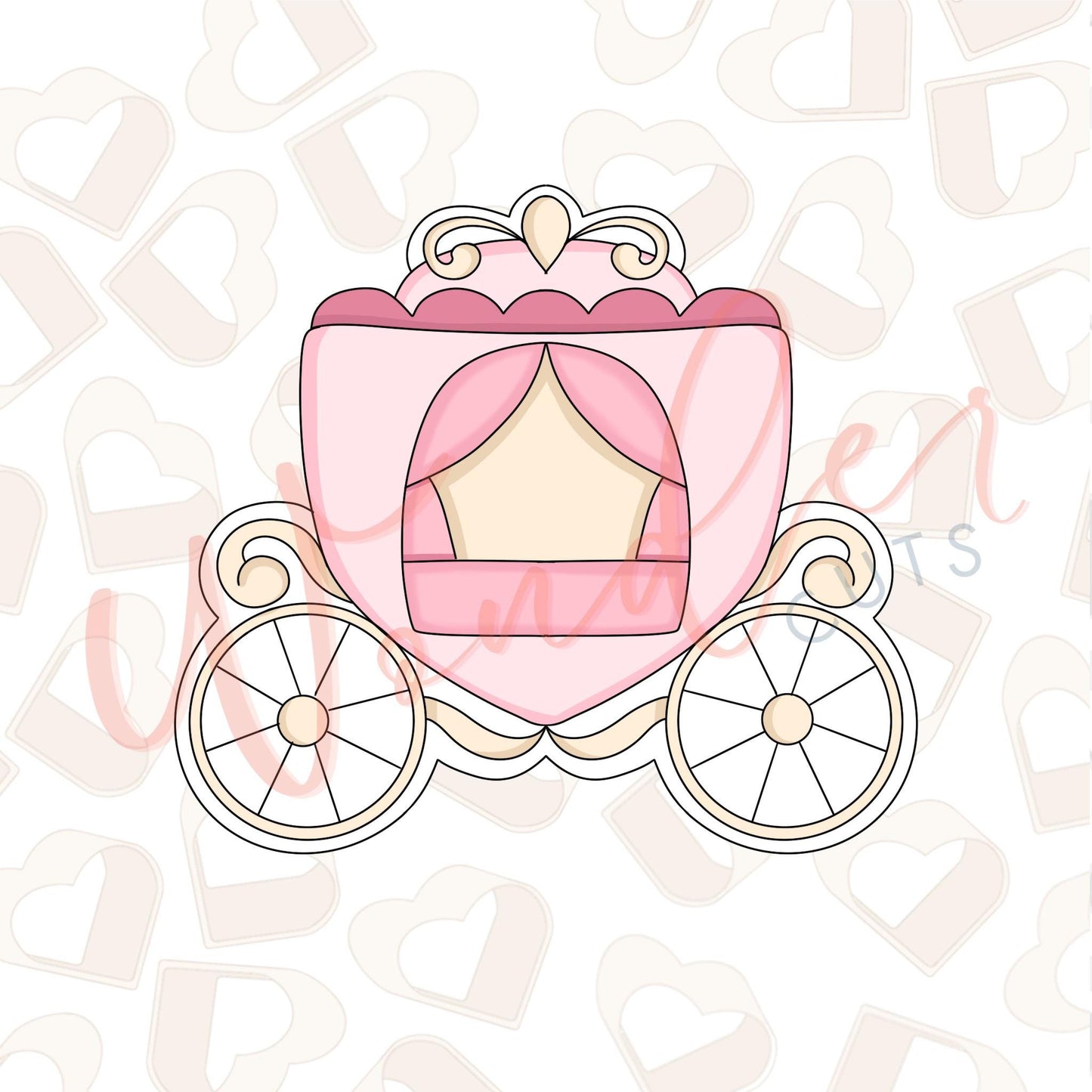 Princess Carriage Cookie Cutter